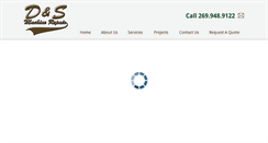 Desktop Screenshot of dsmachinerepair.com